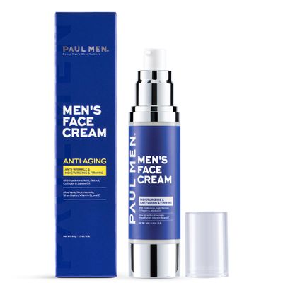 Enaskin Naturals Men s Face Moisturizer Cream - Anti-Aging 7-in-1 Formula with Vitamins for Deep Wrinkle Repair, Firming Hydration - 1.7 oz