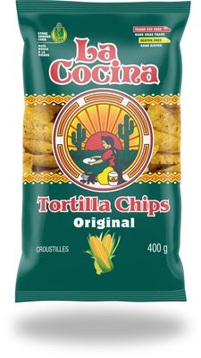 La Cocina Original Flavour Tortilla Chips, 400 GR