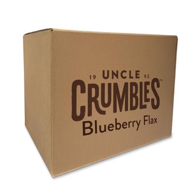 Uncle Crumbles Granola Bulk Box, Blueberry Flax - Gluten Free, Kosher, Non-GMO - Oat Cereal for Restaurants, Food Service, and Events - 25lb Box