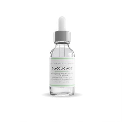 Glycolic Acid Serum for Face Blend with Licorice Root Green tea Extract Anti-Aging Exfoliator for Radiant Skin Reduces Fine Lines, Wrinkles, Dead Skin Cells Acne Scars