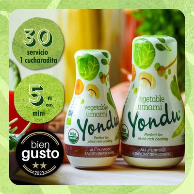 Yondu Vegetable Umami Essence - Premium, Vegan Plant-Based Sauce for Mild Flavorful Cooking. Great for Soups, Stir-fries Sauces. (5.1fl oz 150mL, Organic, Gluten Free)