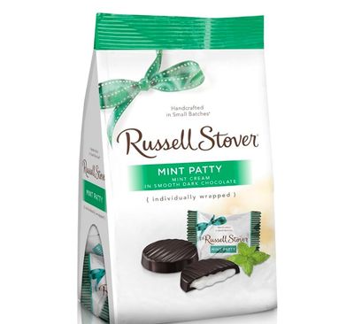 Dark Chocolate Mint Patty Mini Gusset Bag, 6 oz
