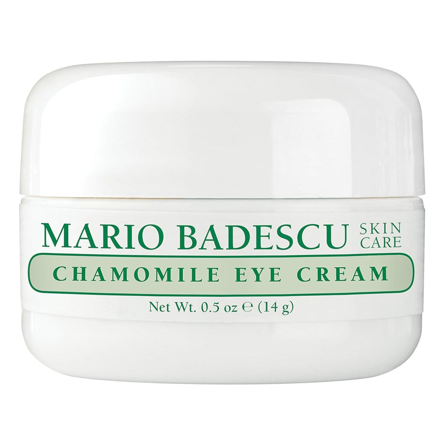 Mario Badescu Chamomile Eye Cream for Combination, Dry or Sensitive Skin, Luxurious Soothing Eye Care Formulated with Vitamin A E Oils, Pack of 1, 0.5 Oz