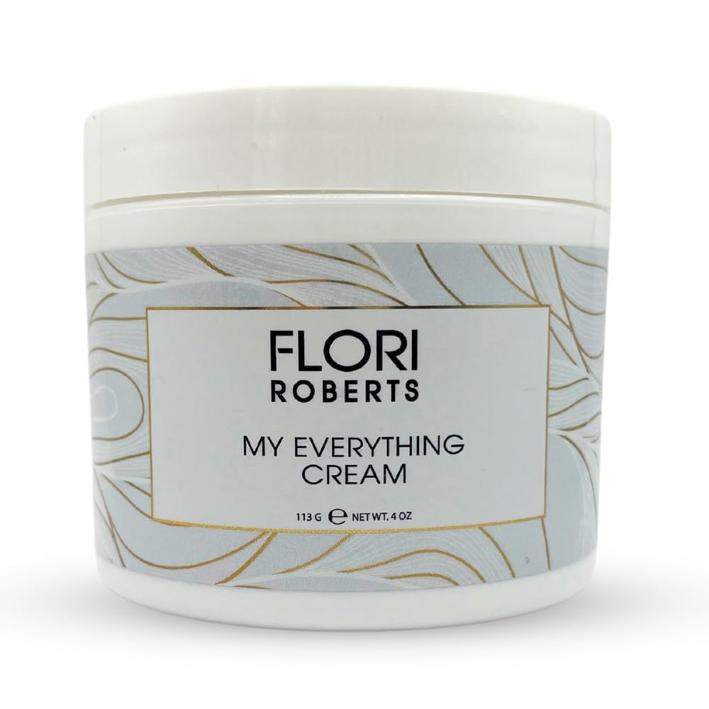 Flori Roberts My Everything Cr me, Moisturizer for Face, Eyes and Throat, Anti-Wrinkle and Skin Firming, Facial Cream, 4oz