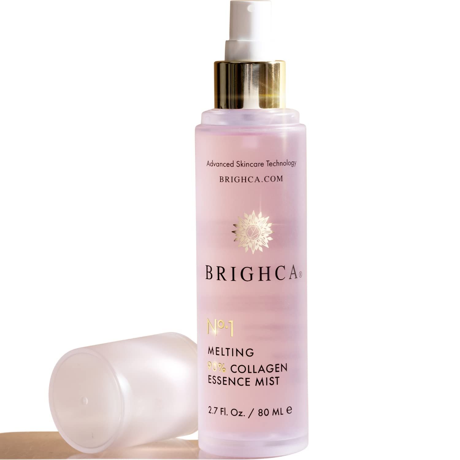 BRIGHCA Melting 90 Collagen Essence Mist (2.7 Fl Oz) Anti Aging, Renew Skin Cells and Protect Skin Barrier with 90 Marine Collagen and TriAqua Mender
