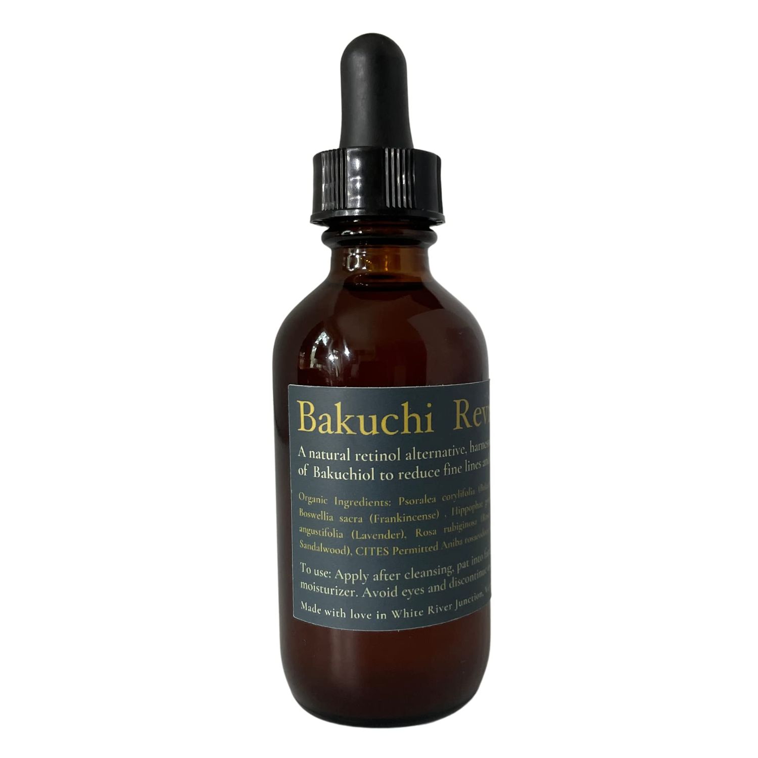 Bakuchi Revival - Natural Alternative to Retinol for Smoother, Brighter Skin Sustainably Sourced Formulated with Bakuchiol