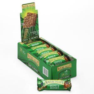 Nature Valley Crunchy Oats N&#39; Honey Granola Bars 18 CT