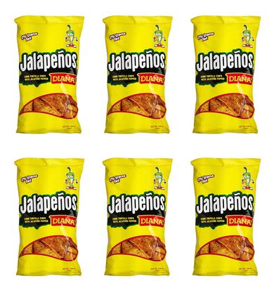Diana Jalape o Tortilla Chips 3.84oz (Pack of 6)