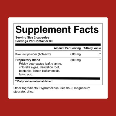 ACTIVATEDYOU Total Bio Reset- Detox Formula for Cleansing Flushing Digestive System for Radiant Skin Sustained Energy wChlorella, Kiwi Fruit, and Dandelion Root (60 Capsules)
