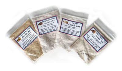 Children's Easy to Bake Oven Mixes Play Toy Real 4 Cookie Super Pack Refill Kit Sugar Peanut Butter Chocolate Chip Snickerdoodle Ultimate Set Cooking Baking Supplies Net Wt 4.8 oz