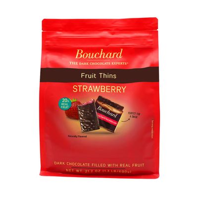 Dark Chocolate Strawberry Thins 21.2 OZ (1.3 LB600g)