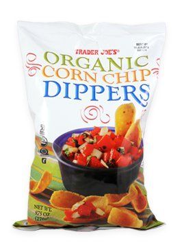 Trader Joe&#39;s Organic Corn Chip Dippers (Gluten Free) - 6 oz. (170g)