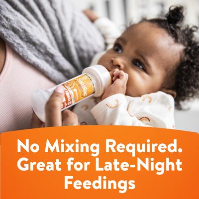 Similac 360 Total Care Sensitive Infant Formula for Fussiness Gas Due to Lactose Sensitivity, Has 5 HMO Prebiotics, Non-GMO, Baby Formula, Ready to Feed, 2-fl-oz Bottle, Pack of 12