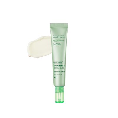 VT COSMETICS Cica Reti-A Retinol Cream 0.05 Skin Repairing Cream For Sensitive Skin 1.01 fl oz