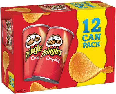 Pringles Grab and Go Original, 12 Count