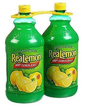 Realemon, Juice 100 Lemon Conctrt - 48 Fl Oz (Pack of 2)