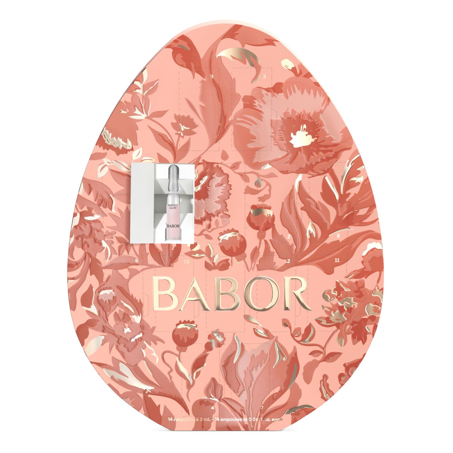 BABOR Spring Egg with 14-Day Hydrating Anti-Aging Ampoule Treatment for a Radiant Complexion, Best for Dry Mature Skin Looking for a Spring Refresh