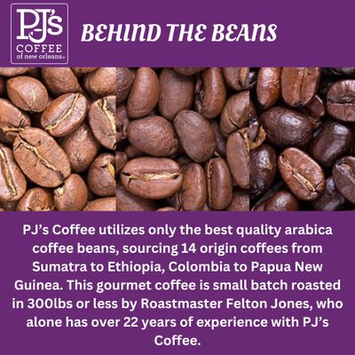 PJ's Espresso Dolce - Whole Bean Flavored Coffee - Sweet Smooth Chocolate Flavor 16 oz (Pack of 1)