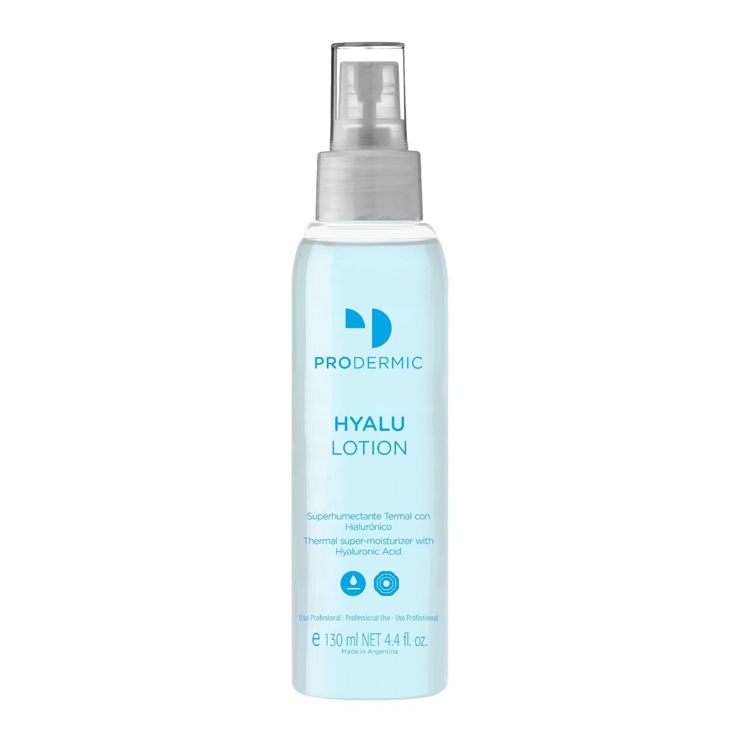 Hyalu Lotion - Hydrating Serum-Tonic with Hyaluronic Acid, Thermal Water Skin Barrier Repair - Moisturizing Lotion for Dry Skin, Anti-Aging, Skin Firming (130 ml 4.4 Fl Oz)