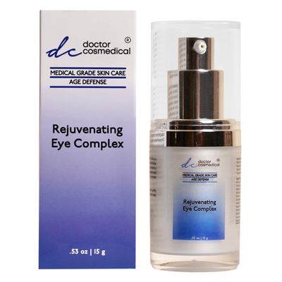 Doctor Cosmedical Rejuvenating Eye Complex Cream Eye Cream for Dark Circles Puffiness Professional Grade Anti-Aging Eye Cream Best Eye Cream for Instant Results 0.53 ounce 15g