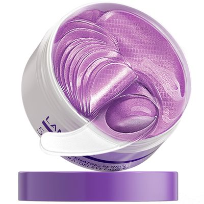 LANBENA Retinol Under Eye Patches for Dark Circles and Puffy Eyes, Cooling Eye Masks for Eye Bags, Fine Lines Wrinkles Reduce, Anti-Aging, Hydra-Gel Collagen-30 Pairs