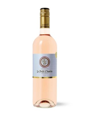 Le Petit Chavin Rose Dealcoholized 0.0 Non-Alcoholic Rose From France 750ml, Vegan (1 Bottle)
