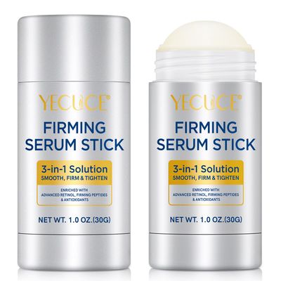 Retinol Face Stick,Advanced Retinol Firming Serum Stick,3-in-1 Smooth,Tighten and Firm Face,Neck Jawline, Reduces Wrinkles,Nourishing Anti Aging Repair Cream for All Skin Types,2 OZ.(60G)