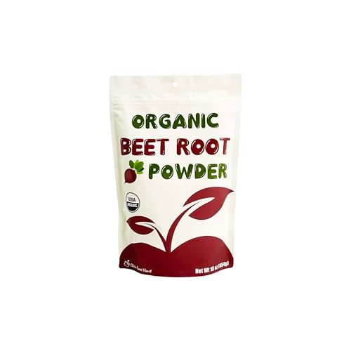 Ch rie Sweet Heart Organic Beet Root Powder (1 LB), Raw Non-GMO