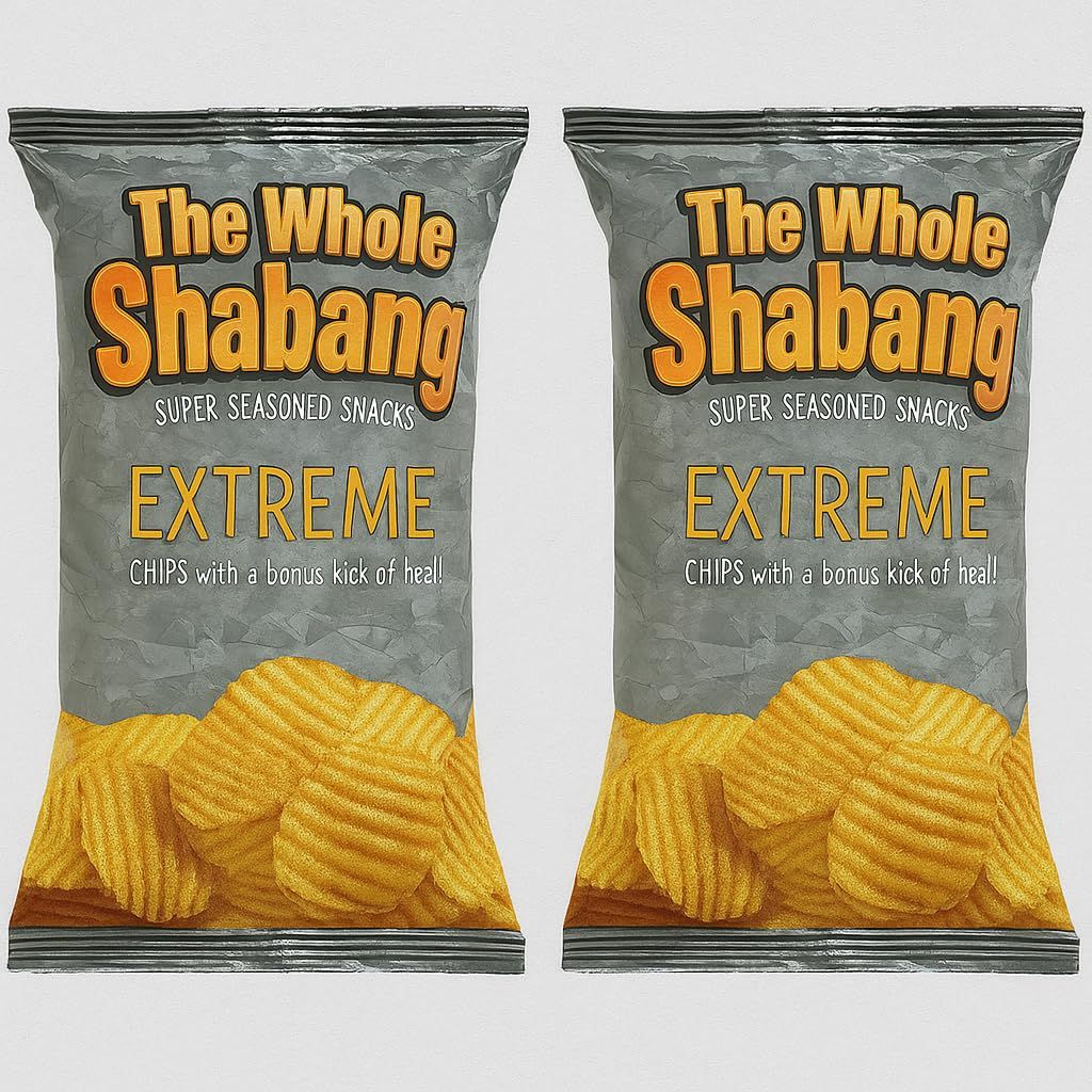 The Whole Shabang Potato Chips 6 oz Extreme (pack of 2)