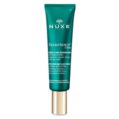 Nuxe Nuxuriance Ultra Fluid Cream for Combined Normal Skin - Vegan, Made in France, Natural Anti-Aging Solution, 1.6 Fl Oz