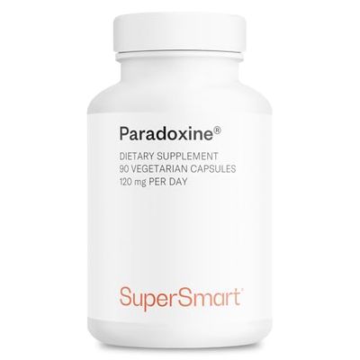 Supersmart - Paradoxine 120mg per Day - Grains of Paradise Supplement (Aframomum melegueta) with 6-Paradol Non-GMO Gluten Free - 90 Vegetarian Capsules