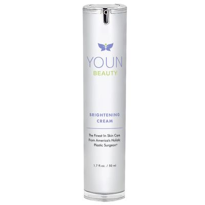 YOUN Beauty Brightening Cream with Kojic Acid, Glycolic Acid Licorice Extract, 50ml - Hydroquinone-Free Cream for Face, Neck D collet