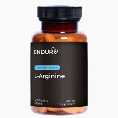 Endurance Products L - Arginine - 350mg Sustained Release Dietary Supplement for Optimal Absorption - Nitric Oxide Precursor, 400 Tablets Company
