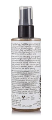 elemeni Hydrating Rose Facial Mist, 4.2 fl oz, Soothing Nourishing Moisturizing Rosewater Spray, Makeup Primer, Boost Liquid Foundation Hydration, Toning Witch Hazel, Vitamins B5 C and Hydrosol Spritz