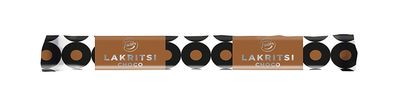 10 Sticks x 20g of Fazer Lakritsi Choco - Black Licorice with Chocolate filling - Gelatine Free - Candy - Sweets