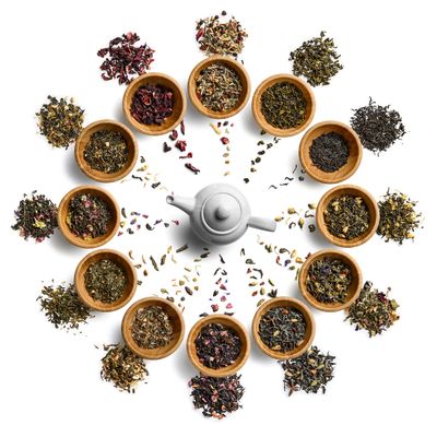 Cha4TEA 100-Count Variety Pack Tea, Compatible with Keurig Brewers, Includes Green, Black, Jasmine, Earl Grey, English Breakfast, Oolong, Peppermint, Matcha Green 2 Seasonal Select Tea