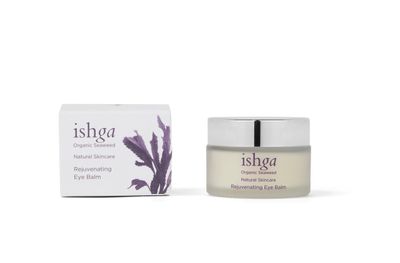 Ishga Eye Balm Natural Organic Skincare Scottish Seaweed All Skin Types Vegan Cruelty Free Nourishing Hydrating 1.01 Fluid Ounces