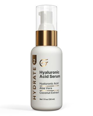 Groomie Hyaluronic Acid Serum for Face - Anti-Aging Facial Serum Helps Reduce Wrinkles Fine Lines - Hydrating Rejuvenating Skin Care for Plump, Smooth Supple Skin - Non-Irritating Formula