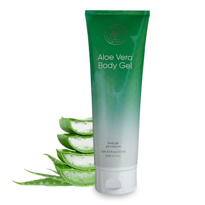 L EUDINE Aloe Vera Gel - Pack of 3 - 8Fl Oz Aloe Vera Lotion - Premium Aloe Vera for Hair, Face and Body - Rich in Nutrients and Vitamins - Ideal for Burns, Scars, Massage
