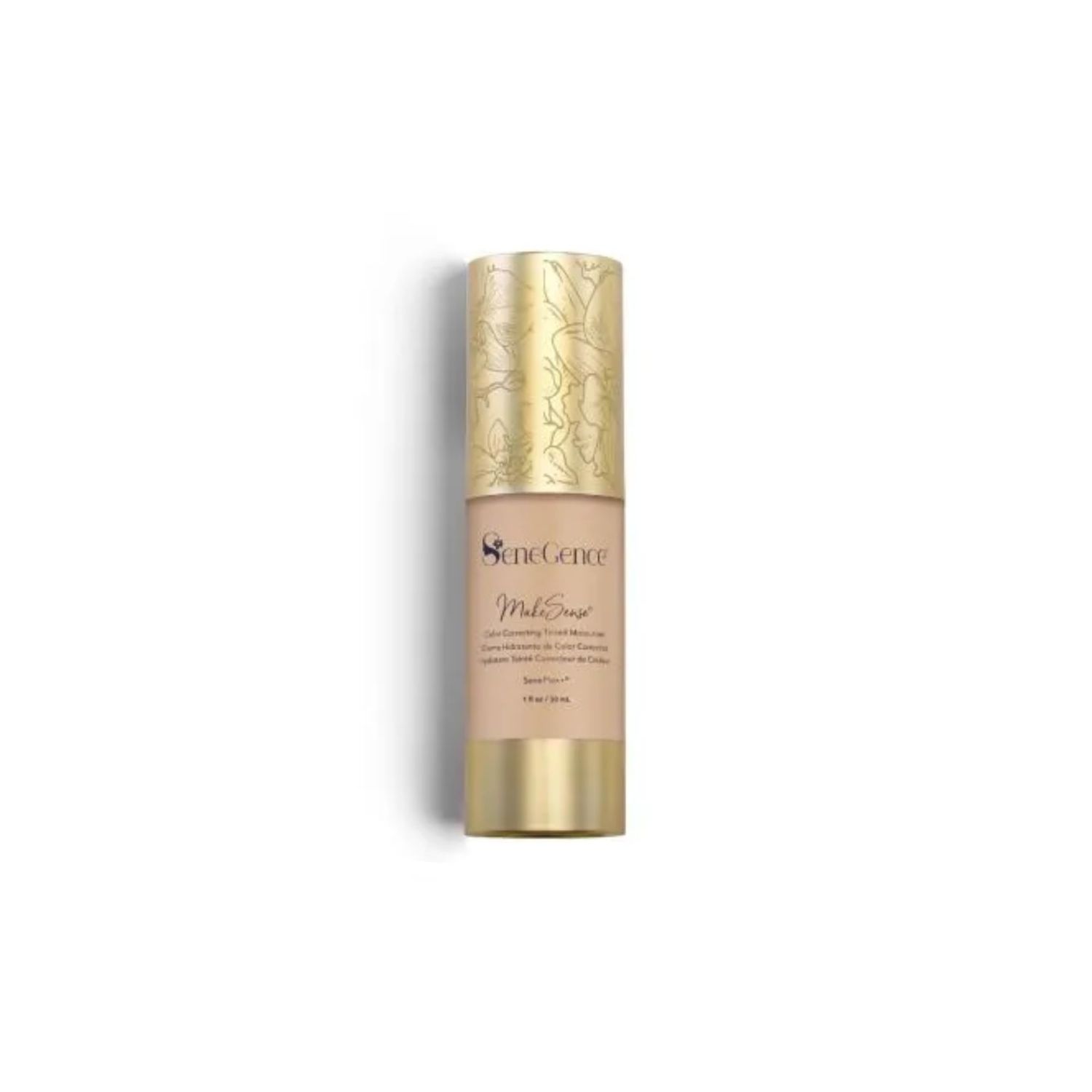 SeneGence MakeSense Color Correcting Tinted Moisturizer with Sheer Coverage, Light, 1 Fl Oz, Enriched with SenePlex and Botanicals for Smooth, Even-Toned Skin