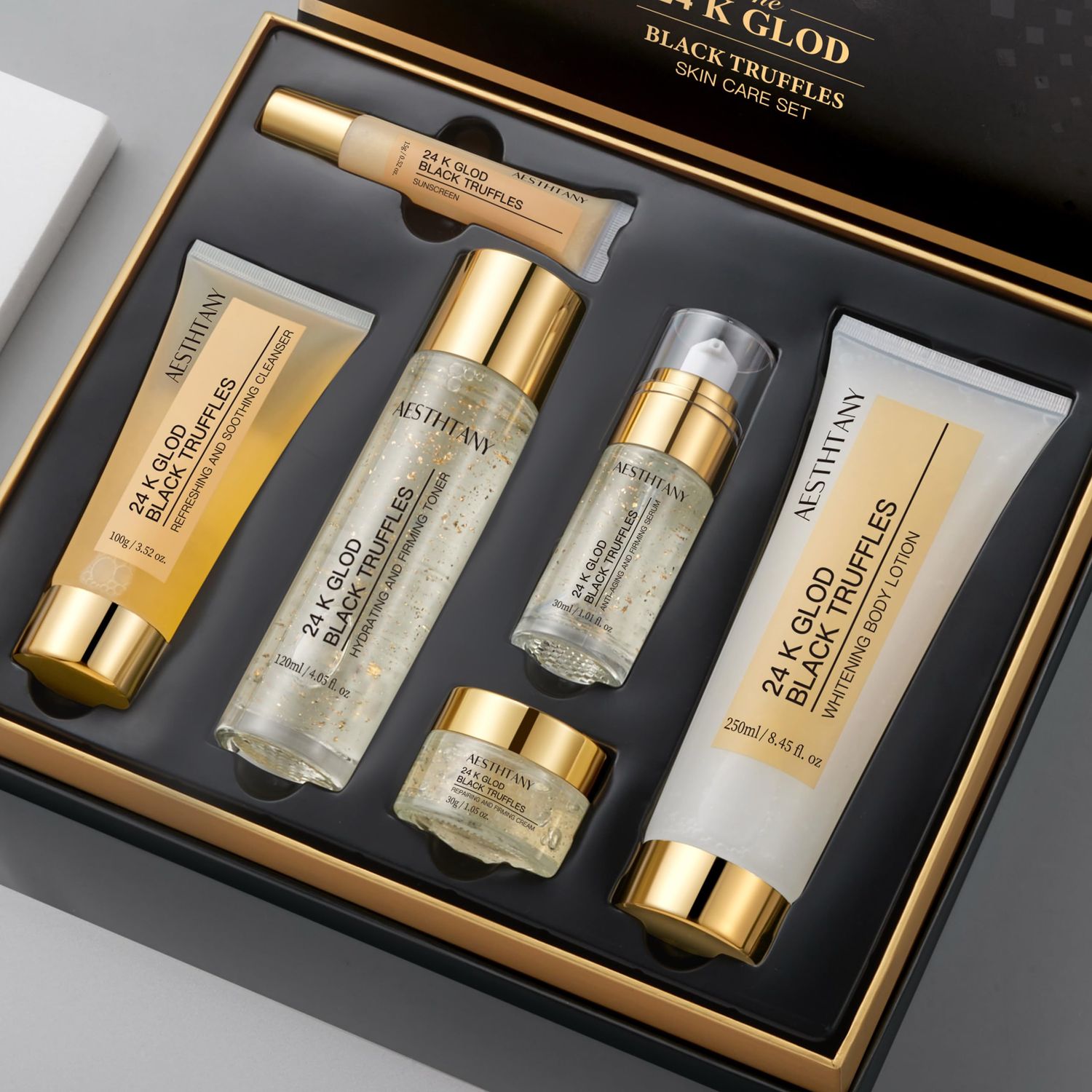 AESTHTANY 6-Step Refresher Course Skincare Set For Dry Combination Skin Types For Women Skin Care Set