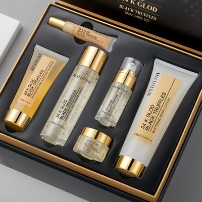 AESTHTANY 6-Step Refresher Course Skincare Set For Dry Combination Skin Types For Women Skin Care Set