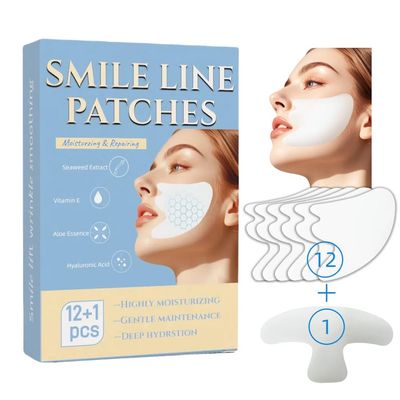 Smile Line Collagen Patch 121pcs Hydrating Mask Anti-Wrinkle Smoothing Line Cheek Patch