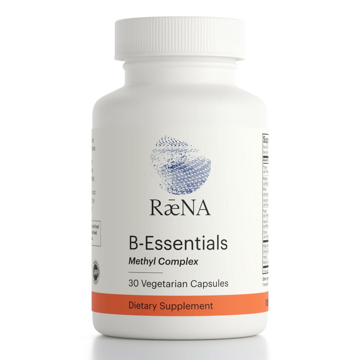 Raena B-Essentials Blend - Premium Vitamin B Complex for Energy, Metabolism, and Stress Support - Boosts Immunity Overall Wellness