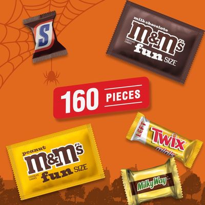 MIXED CHOCOLATE VARIETY STAND UP POUCH HALLOWEEN 61.57 OUNCES