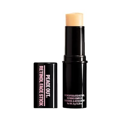 PEACE OUT Skincare Retinol Face Stick. Reduce Fine Lines, Wrinkles and Uneven Texture with 3 Encapsulated Retinol (.28 oz)