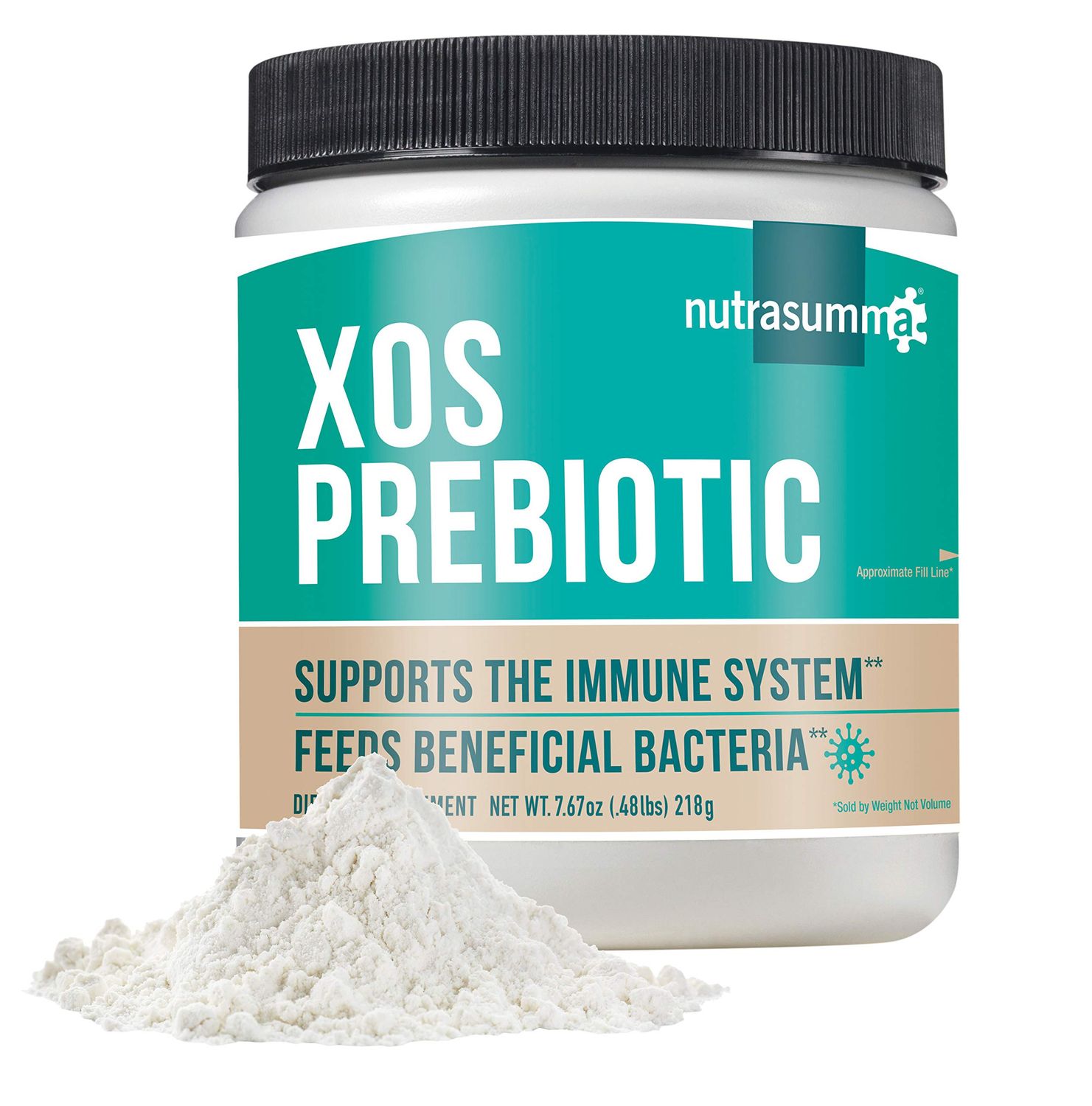 Nutrasumma XOS Prebiotic Power Dietary Supplement, 7.67 oz(218 g)