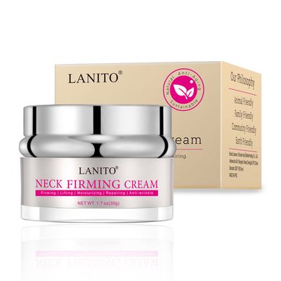LANITO Newly Upgraded Neck Firming Cream with Wrinkle-Smoothing, Anti Aging Skin Tightening Cream for Woman s Neck Wrinkles Treatment