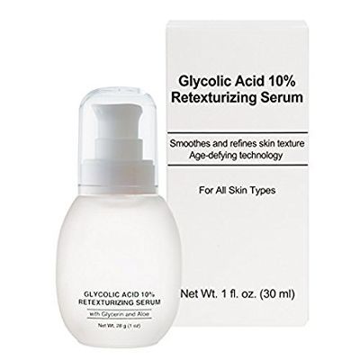 Jolie Glycolic Acid 10 Retexturizing Serum WAlpha Hydroxy Acids Aloe 1 oz.