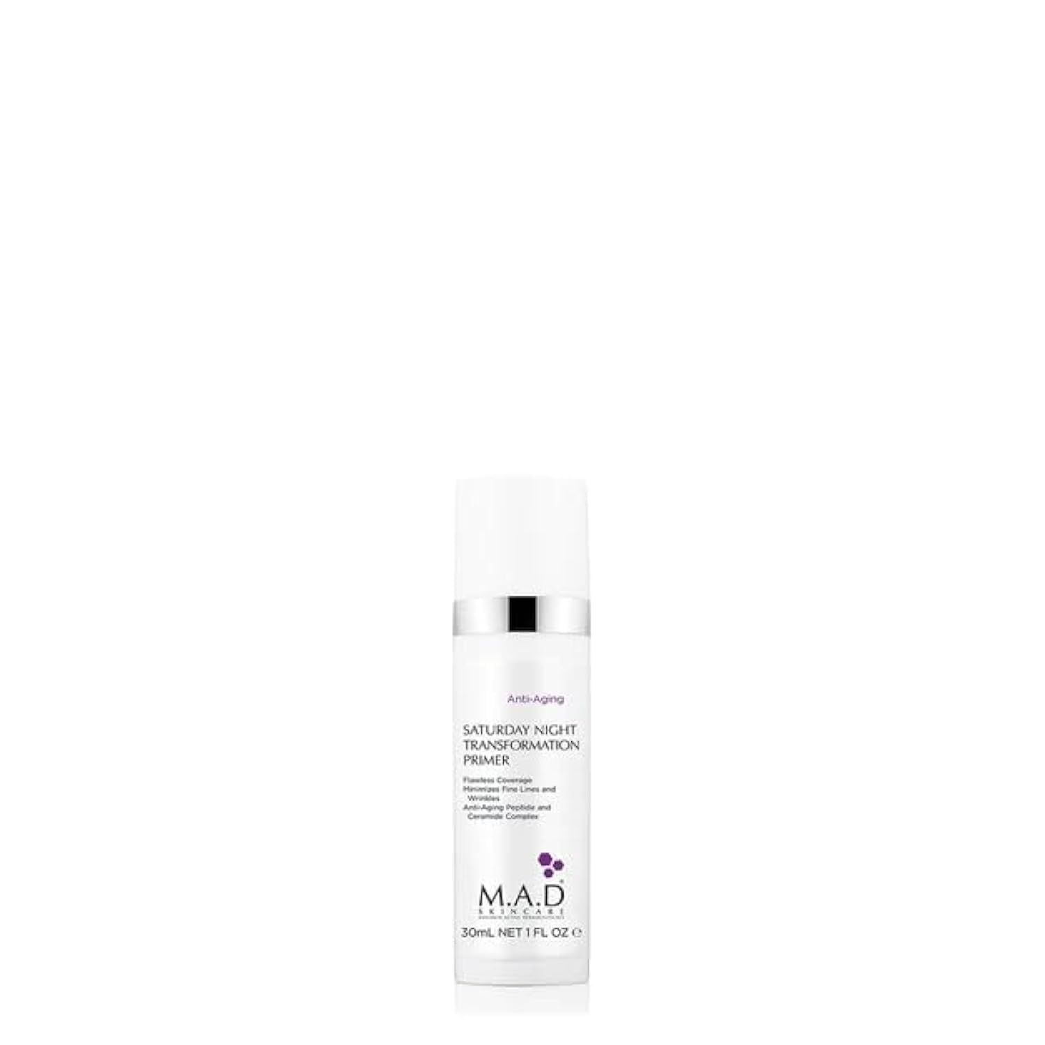 M.A.D Skincare Anti-Aging Saturday Night Transformation Primer WCeramide Complex